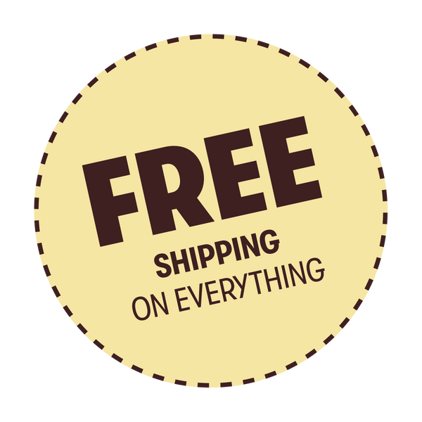 Free shipping on everything
