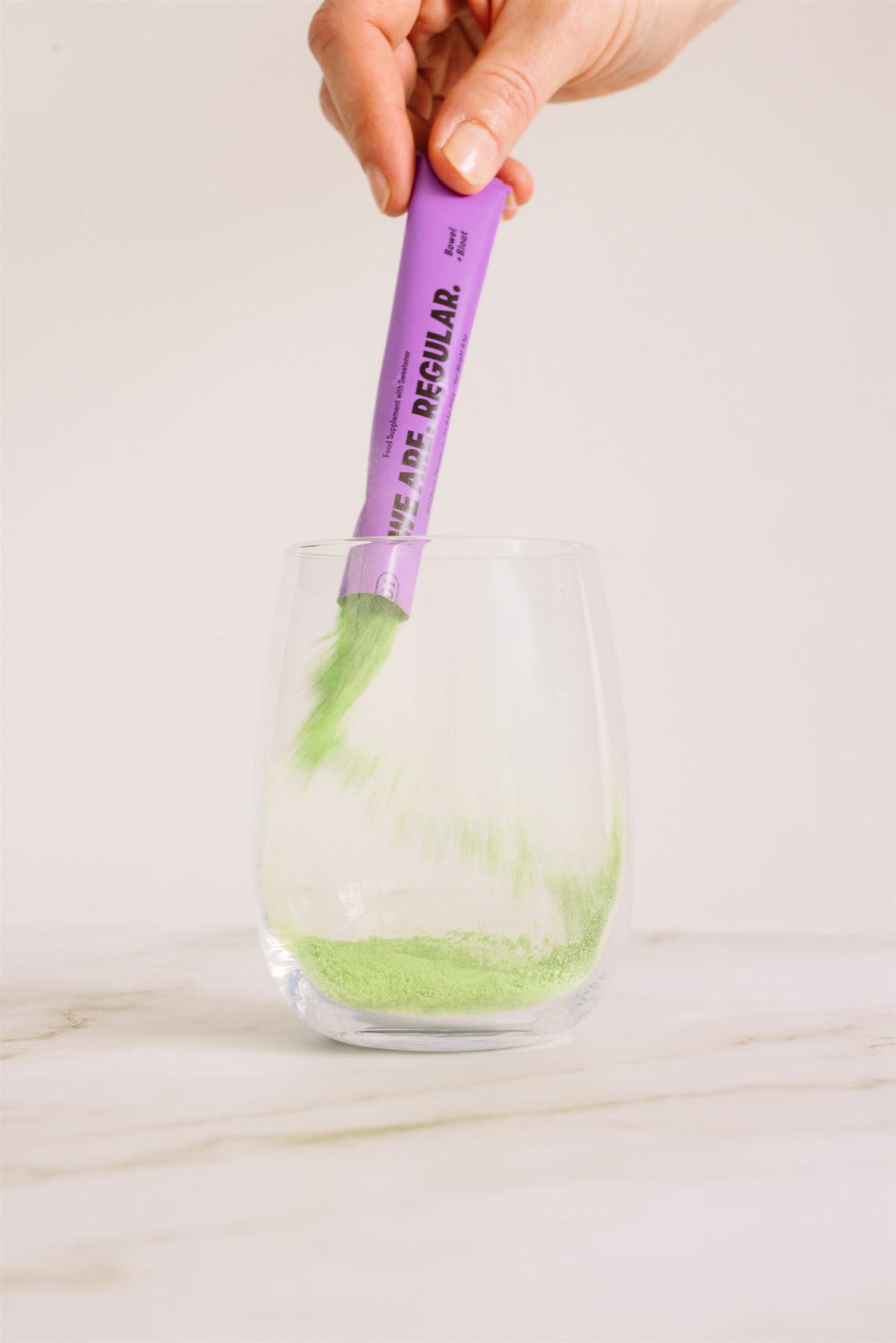 Mix into 300ml water.